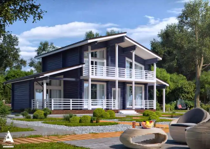 Jardines de estilo moderno por Аrchirost-4