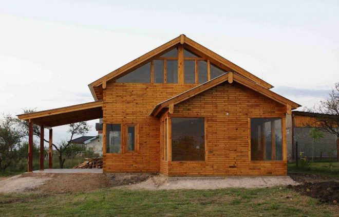 Valdivia Se Prepara Para Construir La Primera Casa De Ladrillos De Madera De Chile