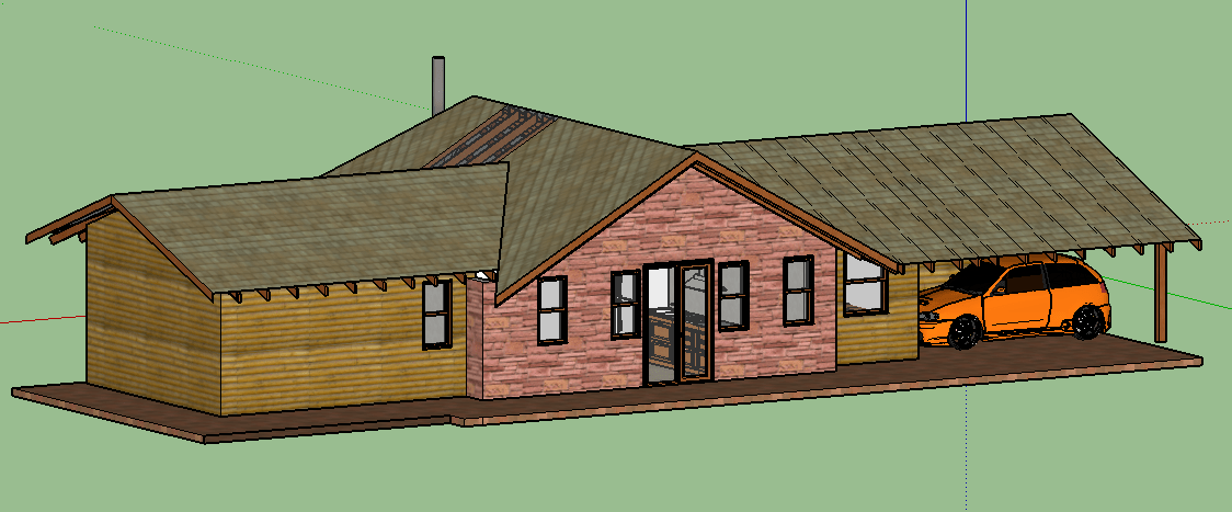 » Valdivia se prepara para construir la primera casa de ladrillos de