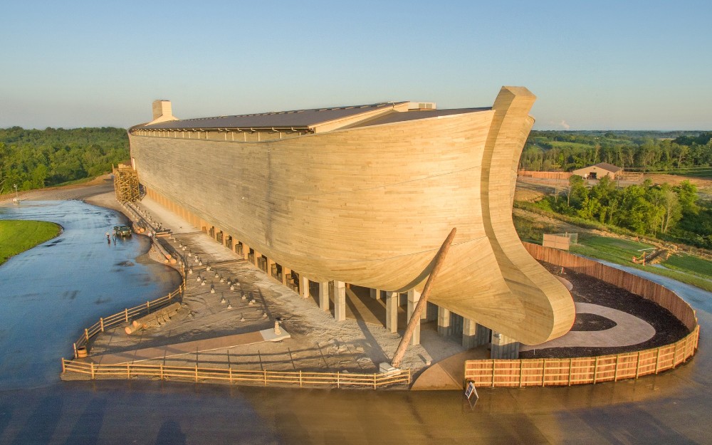 La famosa arca bíblica se convierte en un enorme museo de madera a escala real