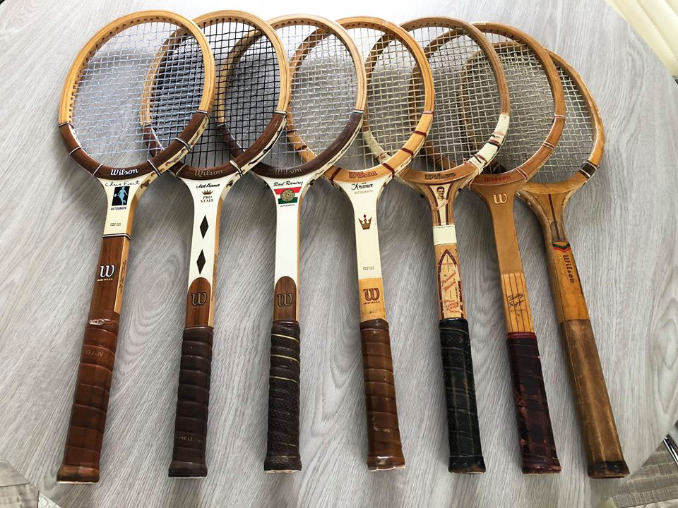 Raqueta de tenis de Guillermo Vilas
