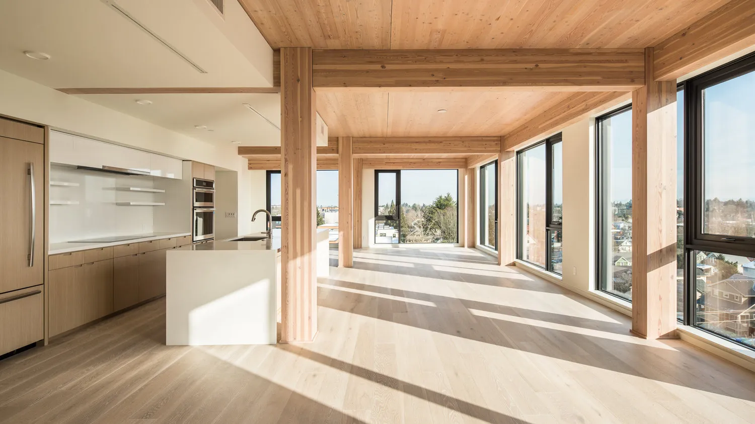El edificio Carbon12 combina el lujo y tecnologías modernas con la responsabilidad ambiental - Madera21