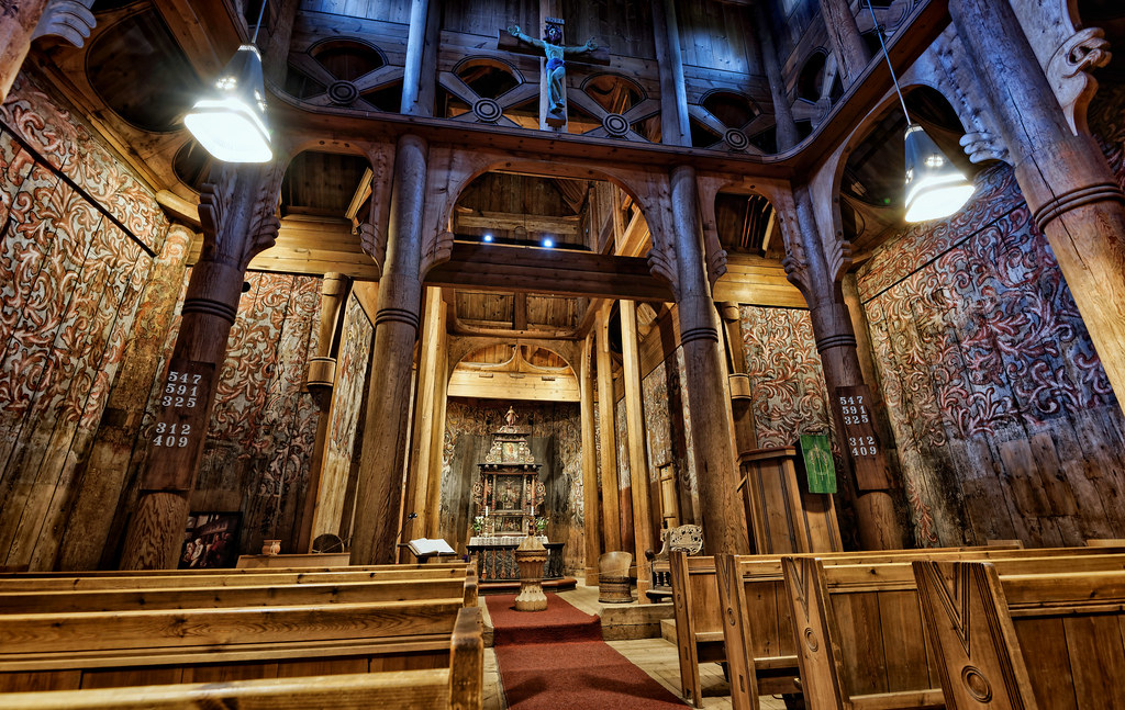 Stavkirke: Las iglesias medievales de madera en Noruega