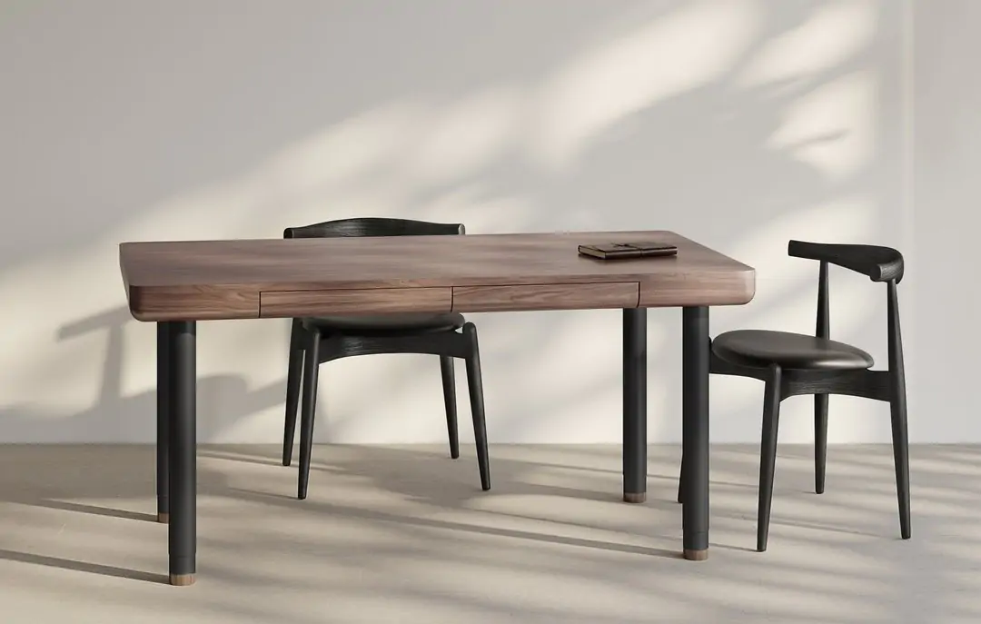 Mesas de altura ajustable ocupa madera sostenible para su elaboración - Madera21