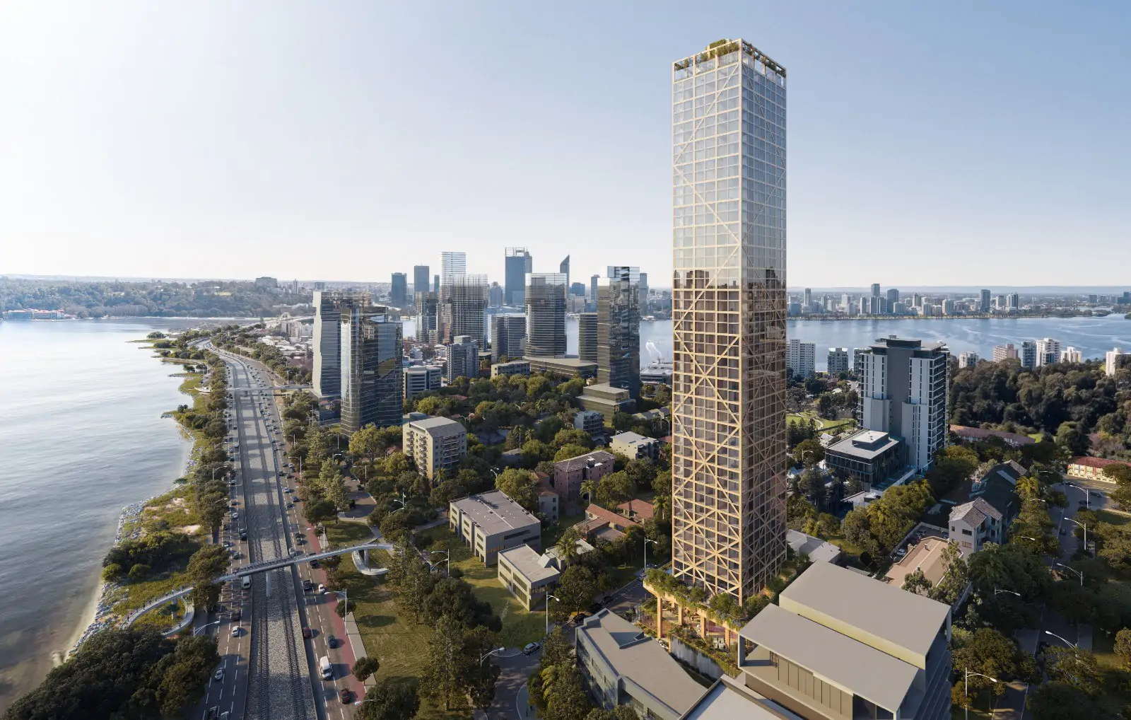 Con más de 7 mil metros cúbicos de madera se construirá el primer edificio carbono negativo de Australia - Madera21
