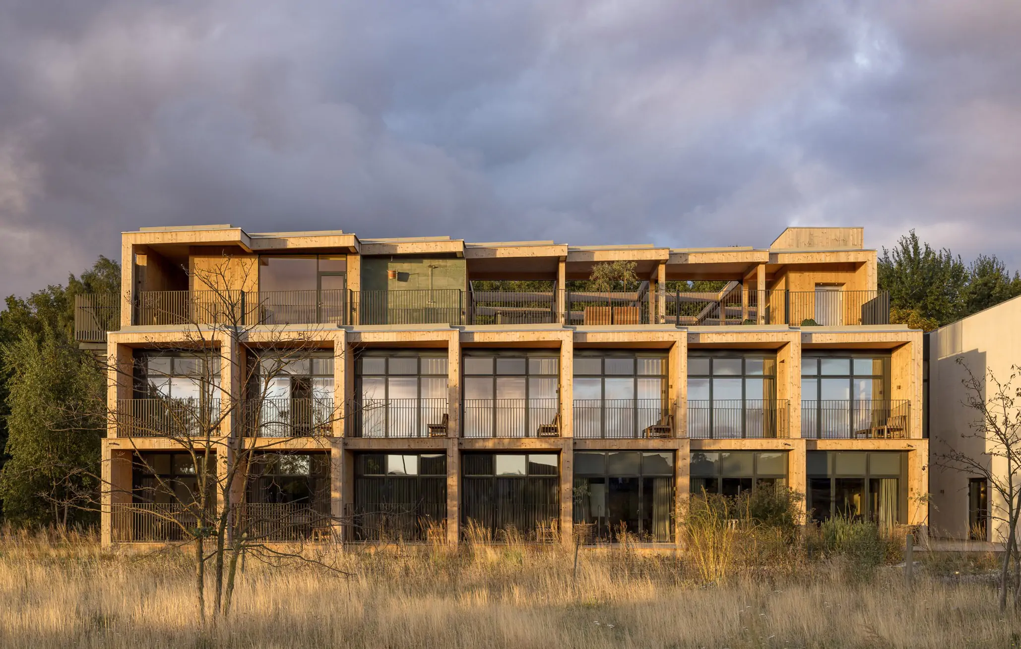 Crean un hotel con estructura de CLT en una isla de Dinamarca - Madera21
