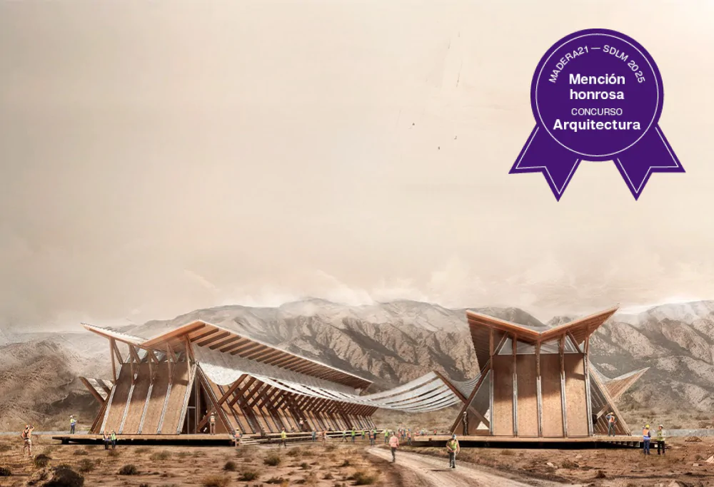 Oasis Minero, Arquitectura del descanso - Madera21