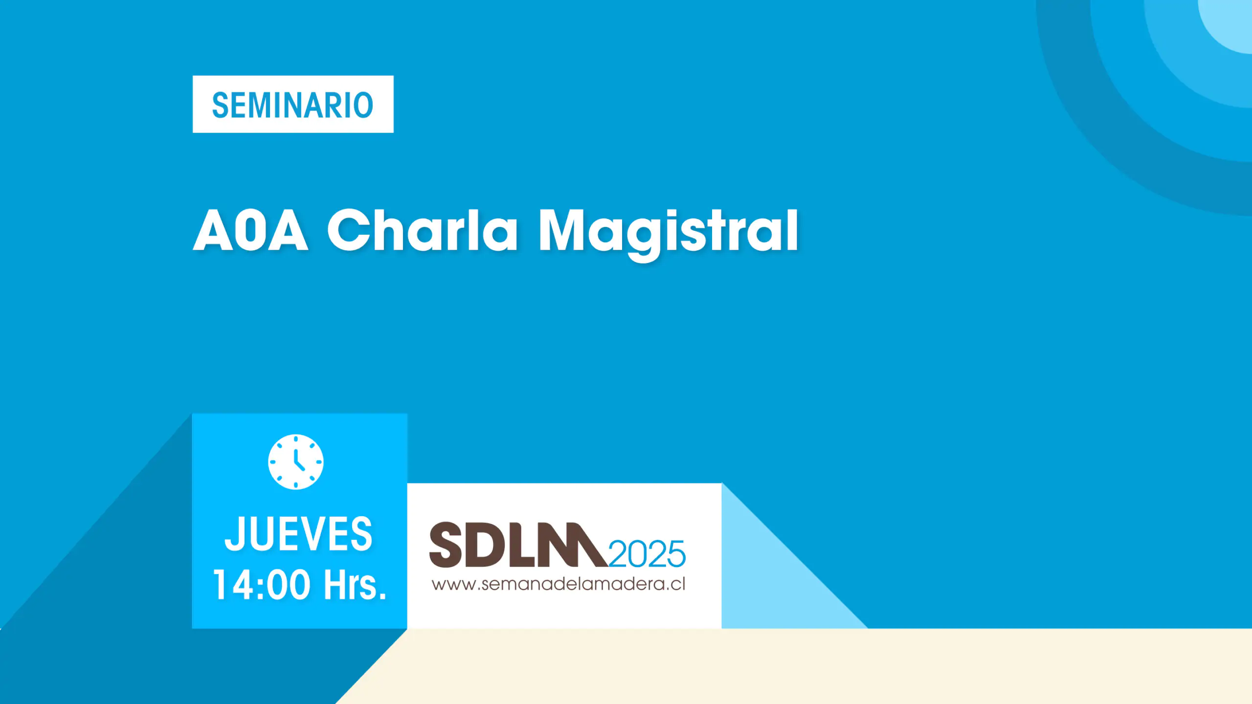 AOA Charla Magistral Wood is Good - Madera21