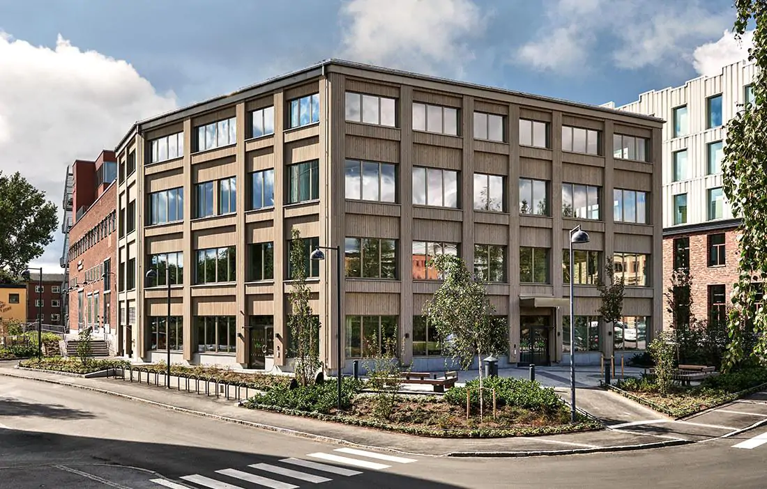 El primer edificio de la Ciudad Madera de Estocolmo ya es una realidad - Madera21