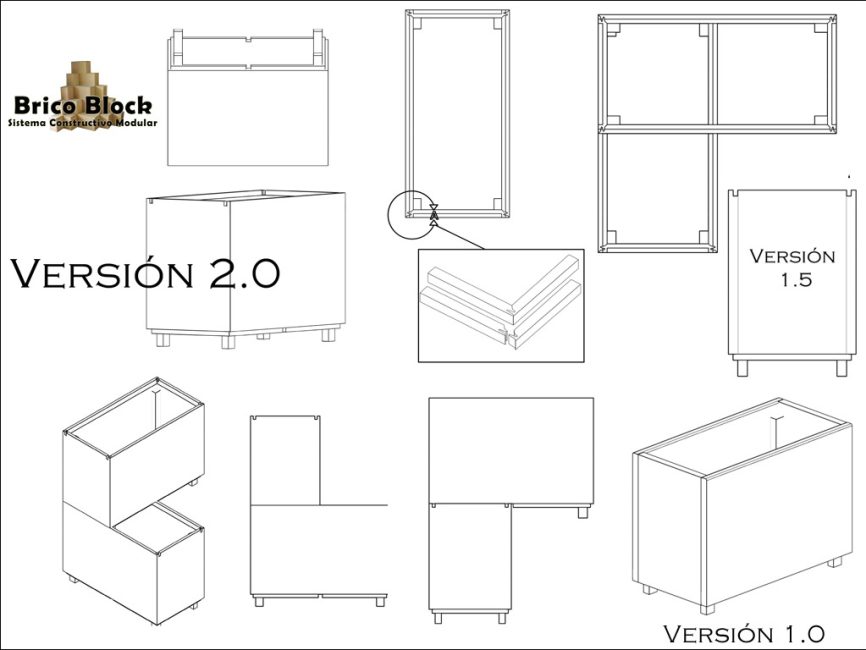 Imagen tecnica Versiones bloques