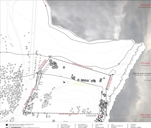 plan maestro camping Quillayes