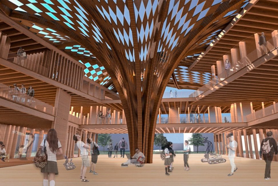 Planta-Principal-de-exposiciones_Pedagogía-Robótica,-construcción-autodidacta-Liceo-Técnico-Profesional-en-PAC