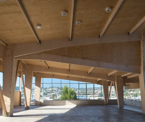Portada El camino que llevó a Chile a una nueva etapa de la edificación en madera