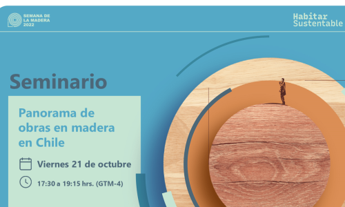 Panorama de obras en madera en Chile