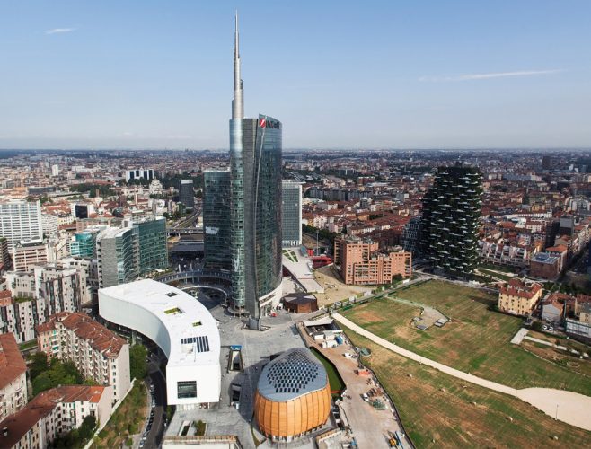 aerial view