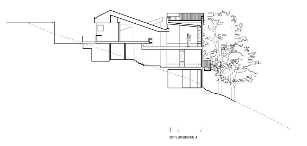 casa-cerro-pochoco-corte-longitudinal