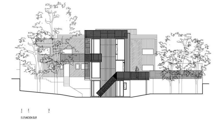 casa-cerro-pochoco-elevacion-sur