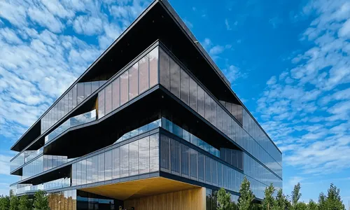 edificio de madera google