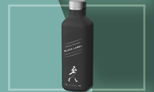 johnny walker botella papel