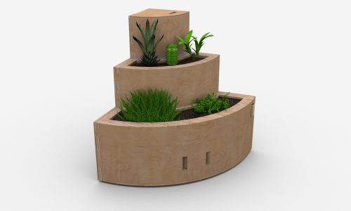 perspectiva con plantitas