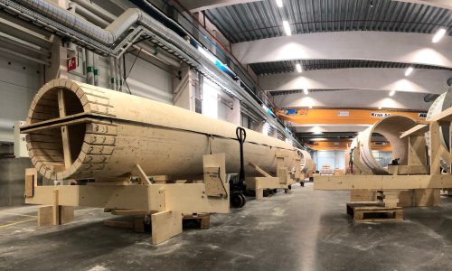 turbina eólica de madera